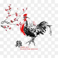 黑色公鸡