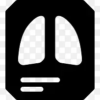 肺部X线图标