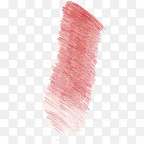 红色线条蜡笔笔刷