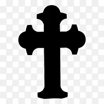 十字架标志图标