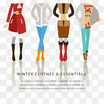女性冬季服装