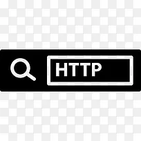 HTTP搜索符号图标