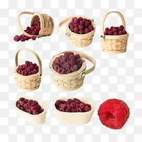 树莓和篮子