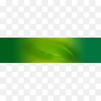 纯绿色环保展板banner背景