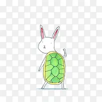 一只龟兔合体