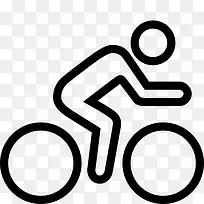 常规的骑自行车iOS7-Sport-icons