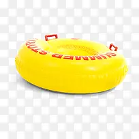 黄色游泳圈