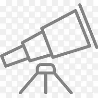 望远镜Line-icons