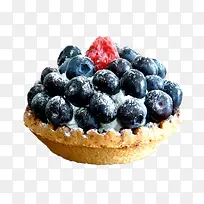 美味的蓝莓甜点实物图