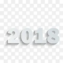 白色2018图标