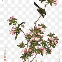 工笔花鸟画