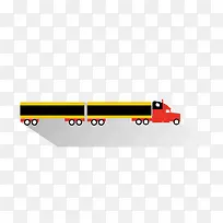 车 长投影车 扁平化
