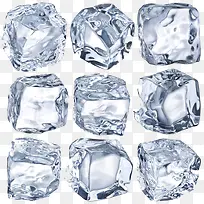 立方体冰块素材