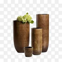 木质花瓶