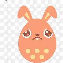 悲伤的Easter-Egg-Bunny-icons