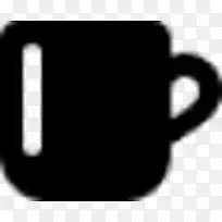 咖啡杯黑色wpzoom开发者图标