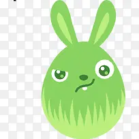 持谨慎态度Easter-Egg-Bunny-icons