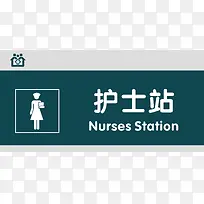 护士站门牌