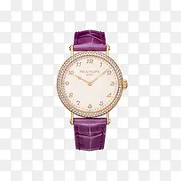 紫色百达翡丽手表女表