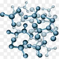 蓝色科技分子结构