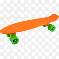 橙色滑板
