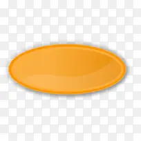 椭圆形橙色open-icon-