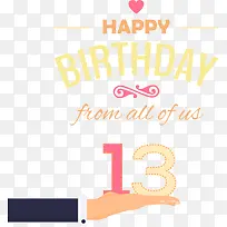 13岁生日