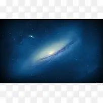 宇宙中的星系海报背景