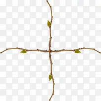 树枝十字架