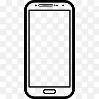手机的流行模式的三星Galaxy S4 图标