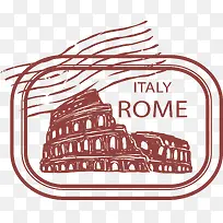意大利罗马纪念邮票