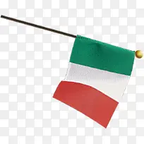 高清摄影意大利国家旗帜