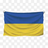矢量旗标国家乌克兰