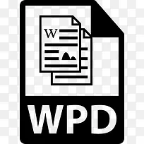 WPD文件格式符号图标