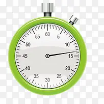 绿色电子秒表计时器