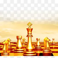 金色国际象棋