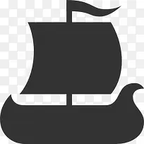 viking ship icon
