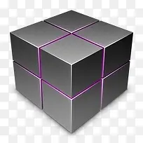 黑暗在盒子cubes-icons