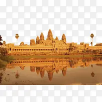 旅游景区柬埔寨吴哥窟