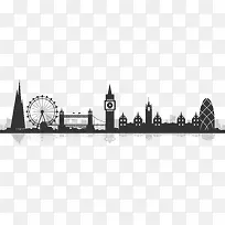 伦敦城市剪影