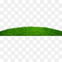 草地草坪圆形拱形弧形草地春天