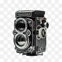 黑色古老的摄影机