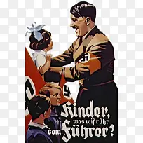 希特勒与德国的小孩子
