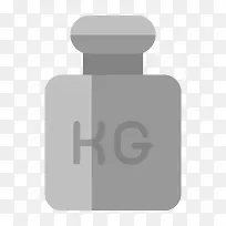 手绘风格秤砣免抠