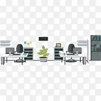 矢量办公环境扁平化