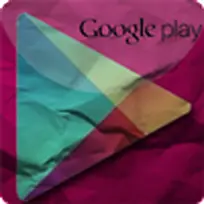 Googleplay折纸风格社交媒体图标