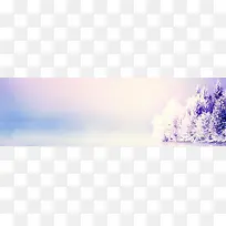 欧美景色banner创意设计
