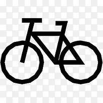 骑自行车ECO-icons