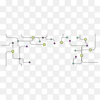 矢量卡通线路节点电流