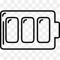 充电电池工具概述图标